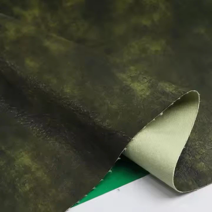 High Quality Eco Friendly Artificial Pu Synthetic Leather Garments Faux Leather Fabric For Clothing Dresses Cuero Sintético