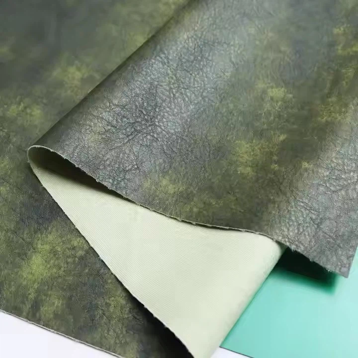 High Quality Eco Friendly Artificial Pu Synthetic Leather Garments Faux Leather Fabric For Clothing Dresses Cuero Sintético